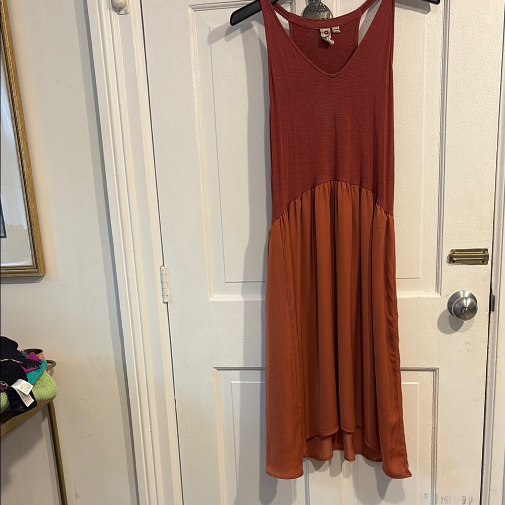 Dolan Rust Sleeveless Dress